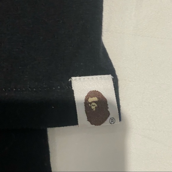 BAPE Camo Big Head T-Shirt Size XS Black/Purple - Picture 3 of 10